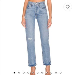 AGOLDE 90's Pinch Waist in Abstract